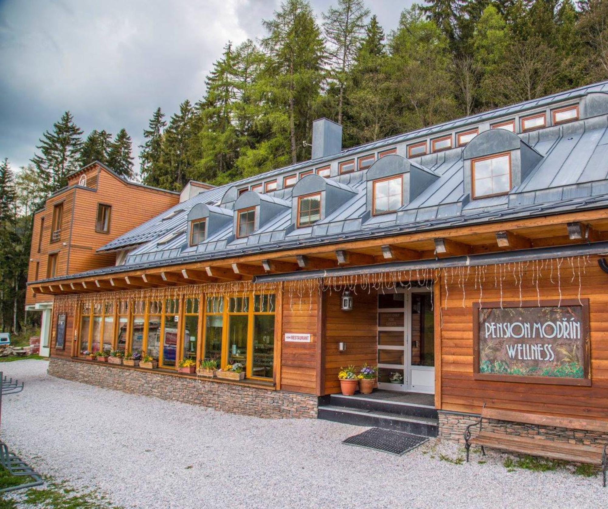 Hotel Modrin Pec pod Sněžkou Exterior foto